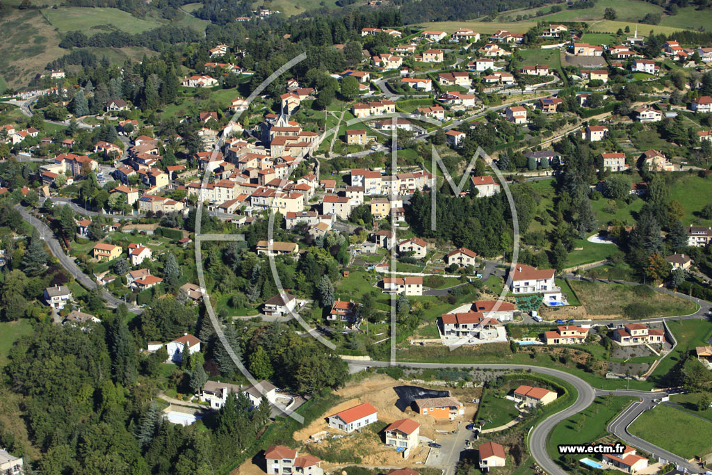 Photo arienne de La Tour-en-Jarez