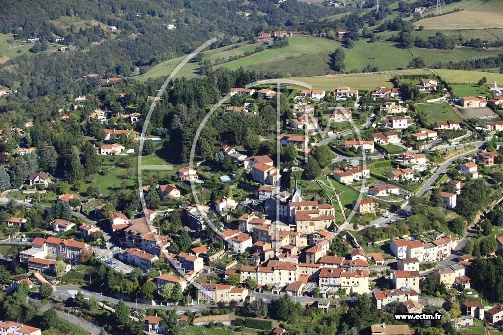 Photo arienne de La Tour-en-Jarez