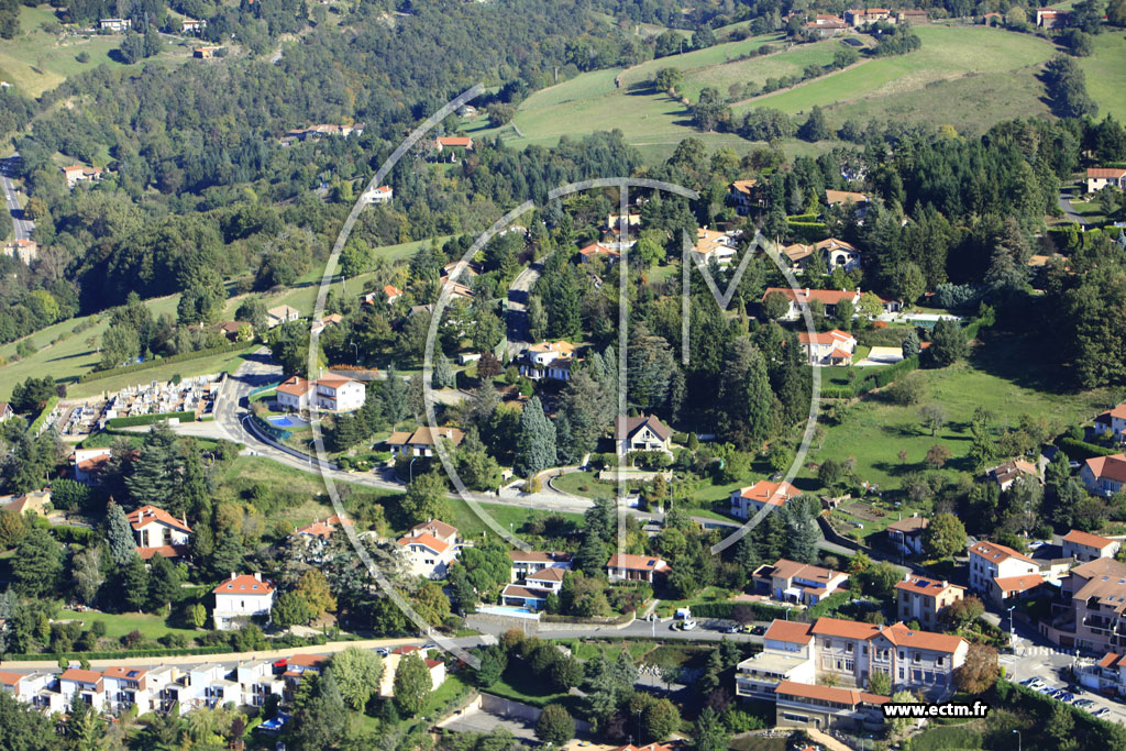 Photo arienne de La Tour-en-Jarez