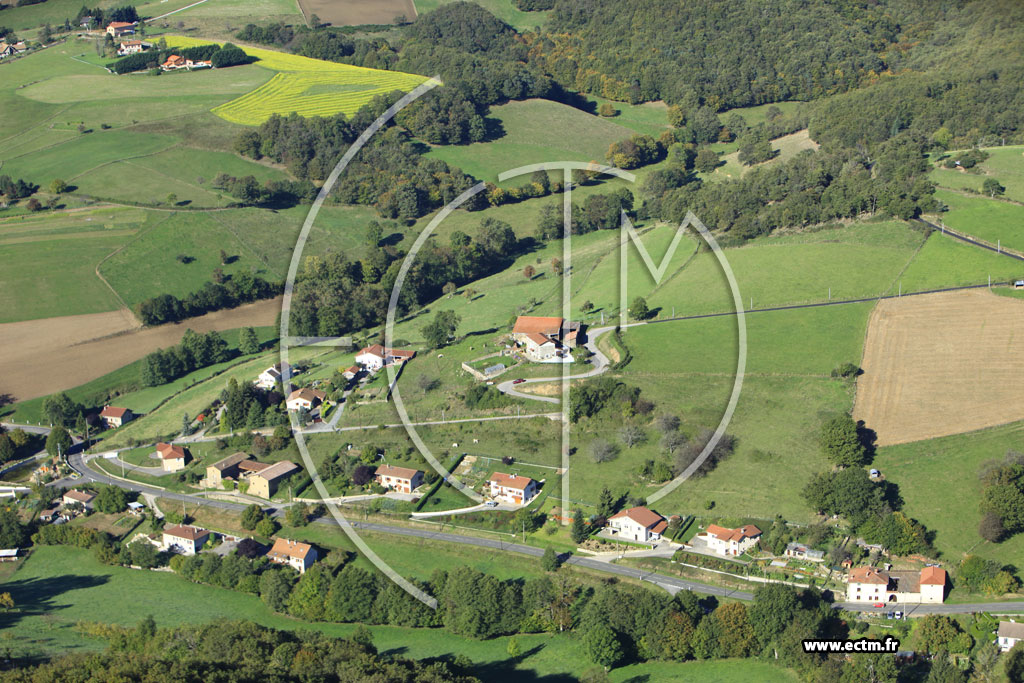 Photo arienne de Saint-Christo-en-Jarez (Le Vieil Albuzy)