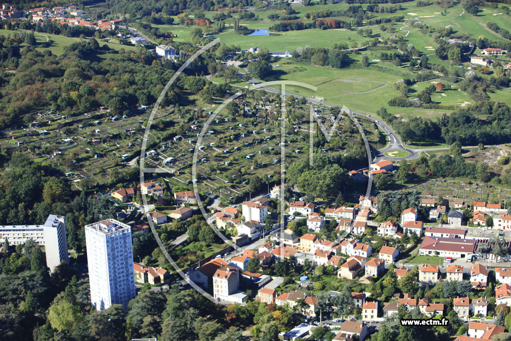 Photo arienne de Saint-Etienne (Montaud)