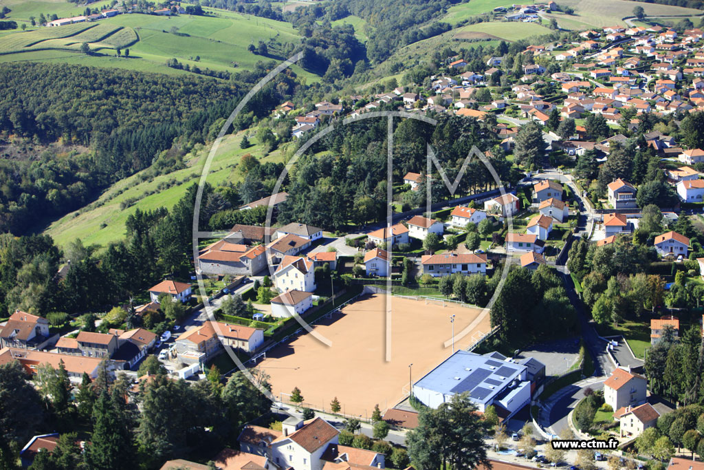 Photo arienne de Saint-Hand