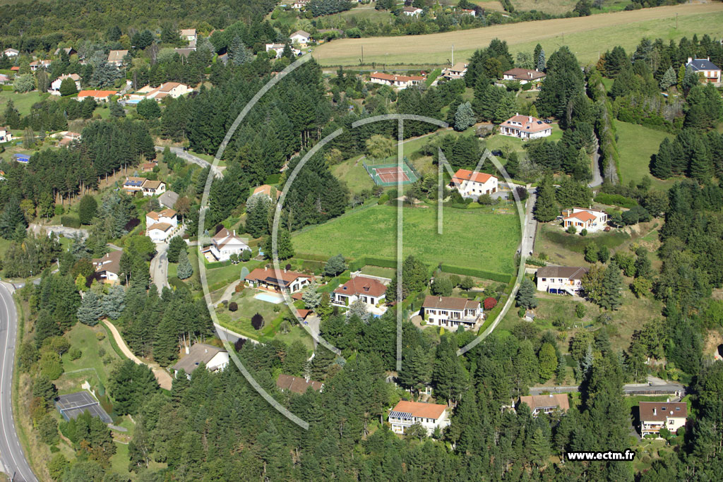Photo arienne de Saint-Hand (Les Planchettes)