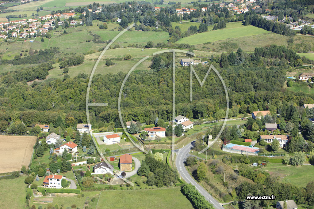 Photo arienne de Saint-Hand (Les Planchettes)