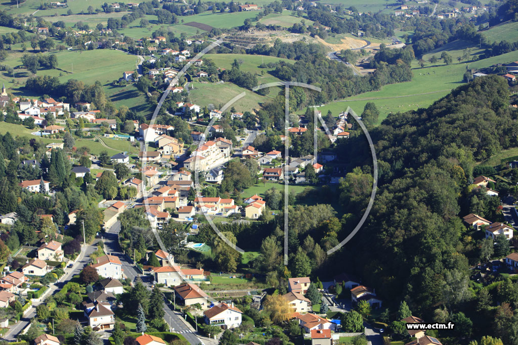 Photo arienne de Sorbiers (Le Valjoly)