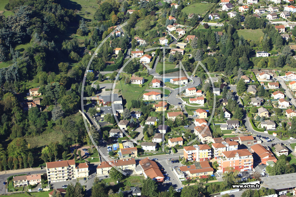 Photo arienne de Sorbiers (Le Valjoly)