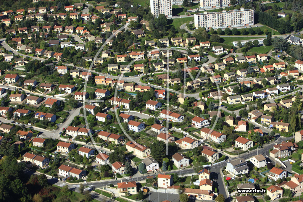 Photo arienne de Villars (Avenue de la Cit)