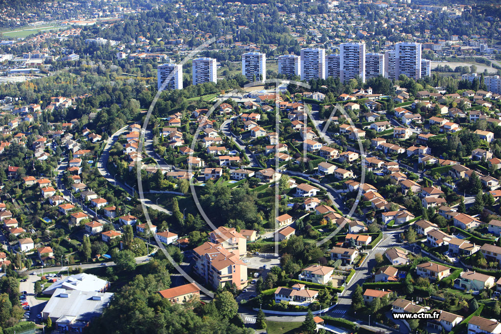 Photo arienne de Villars (La Taille)