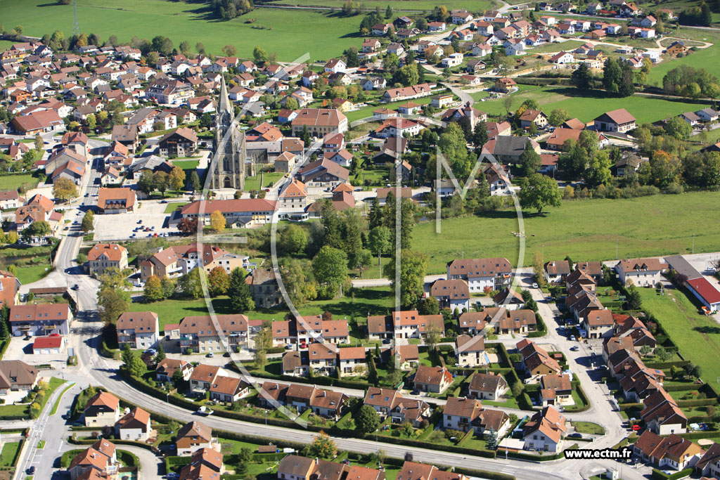 Photo arienne de Doubs