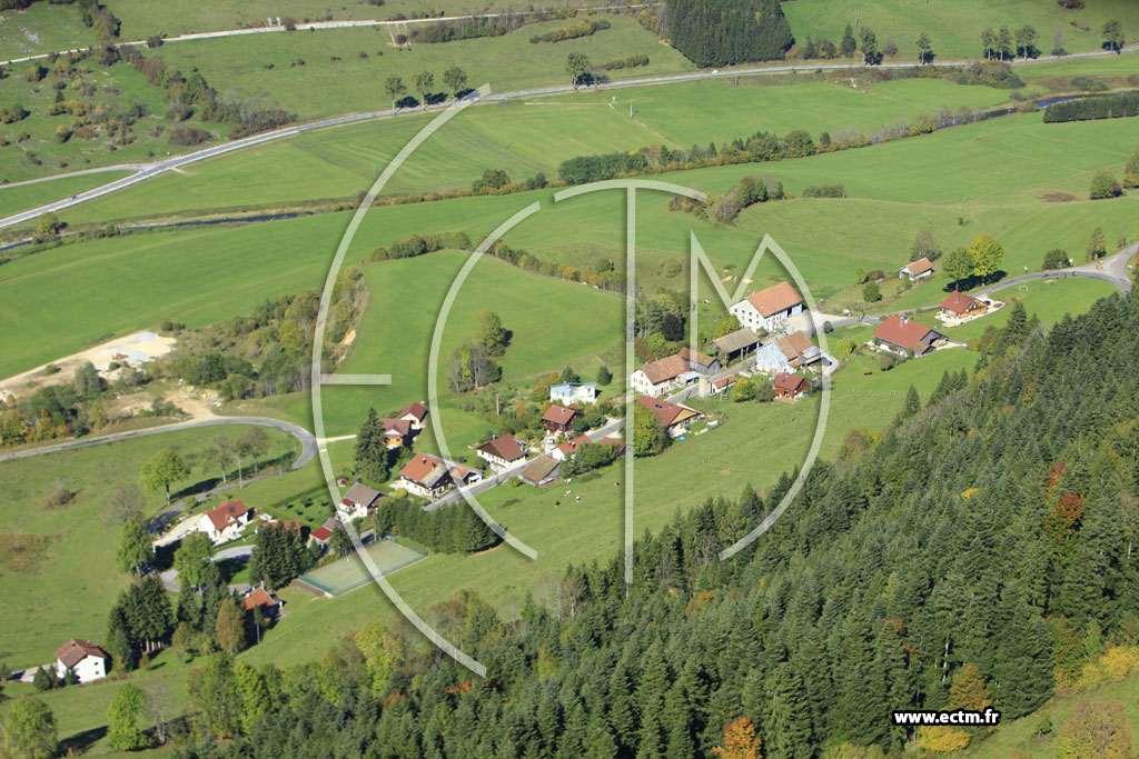 Photo arienne de Hauterive-la-Fresse (Hauterive)