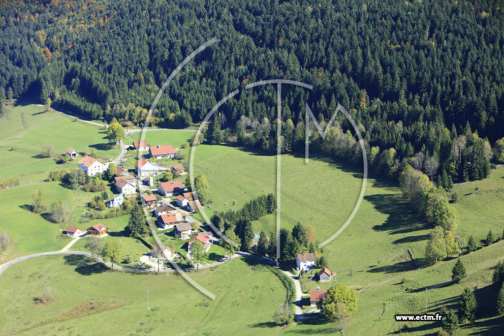 Photo arienne de Hauterive-la-Fresse (Hauterive)