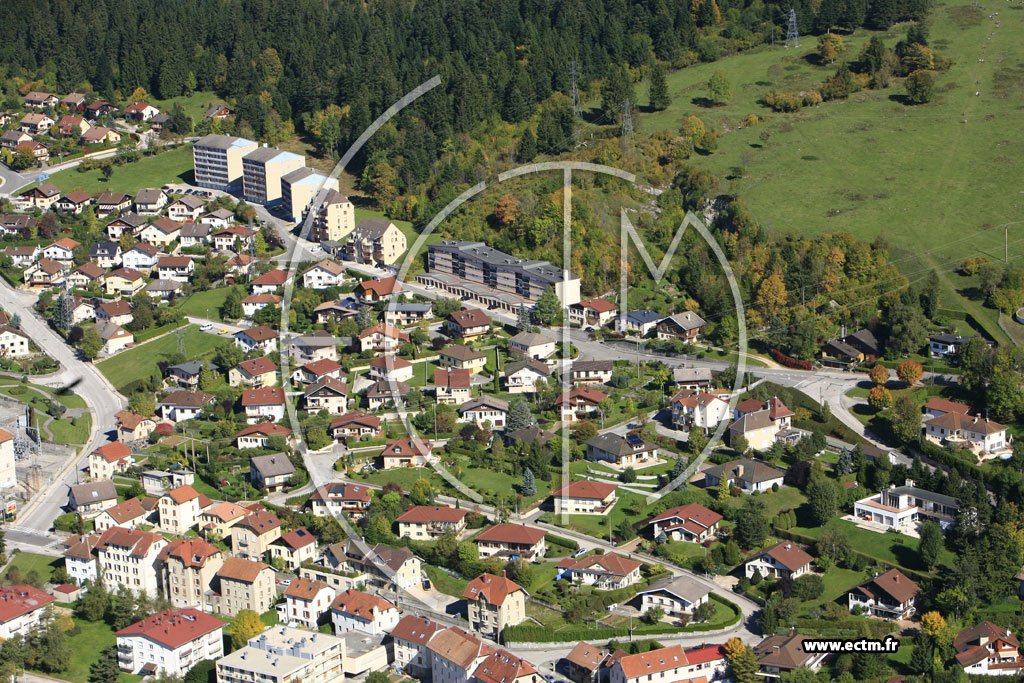 Photo arienne de Pontarlier