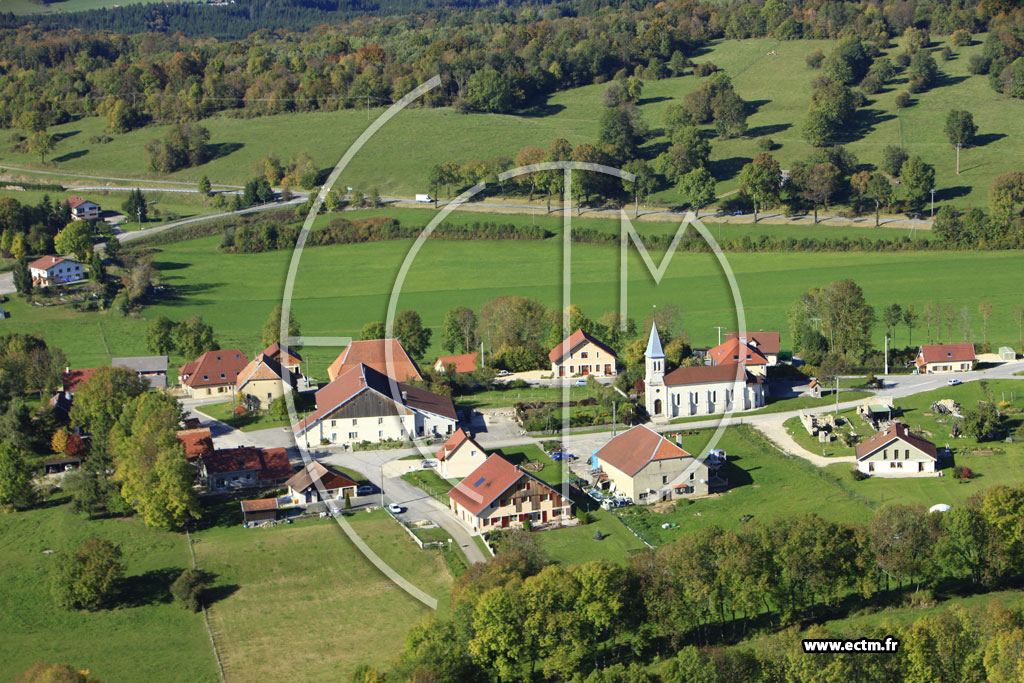 Photo arienne de Chapelle-d'Huin (Le Souillot)