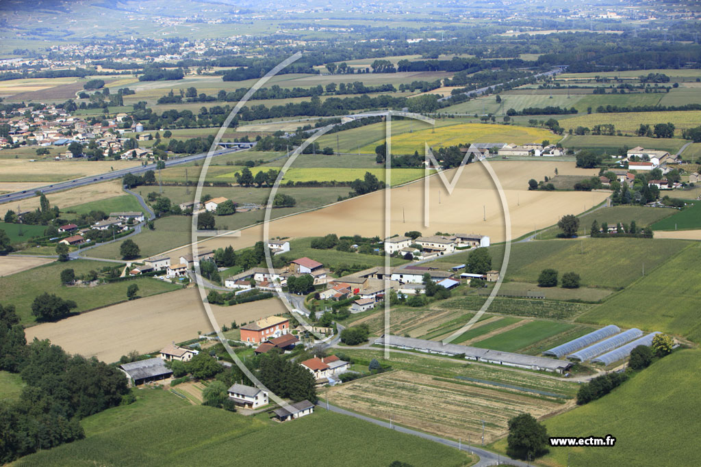 Photo arienne de Drac (Les Blavans)
