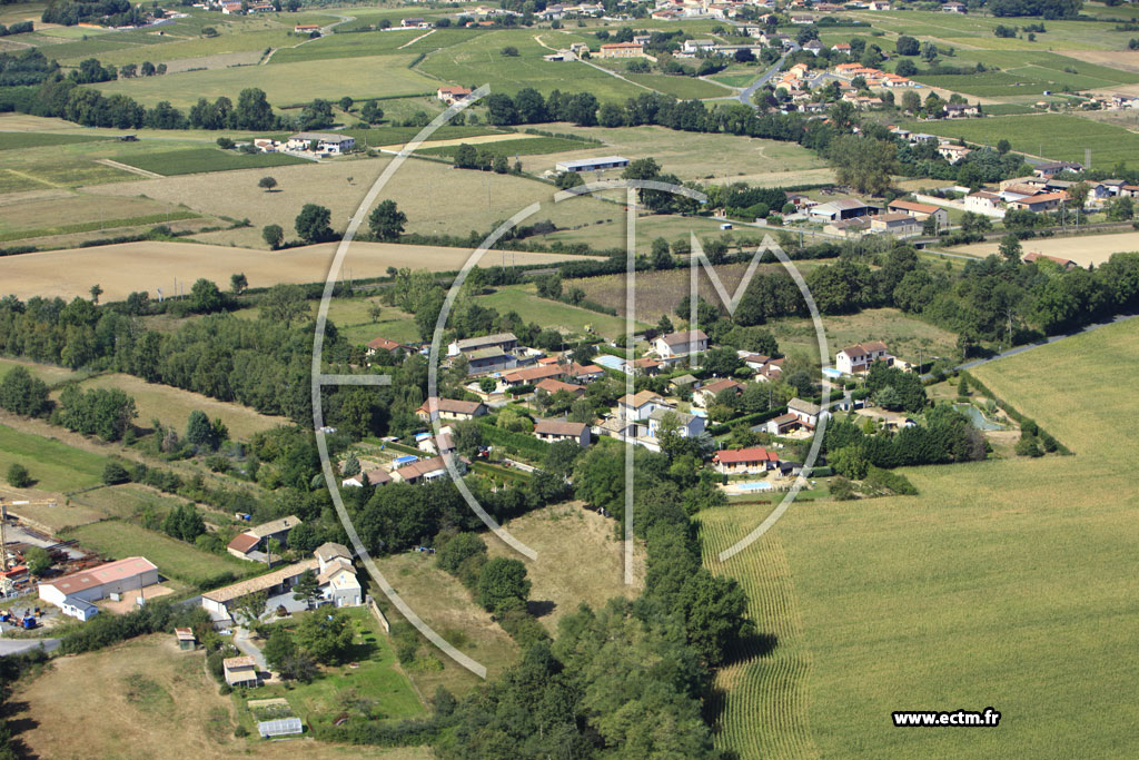 Photo arienne de Drac (Les Grandes Bruyres)