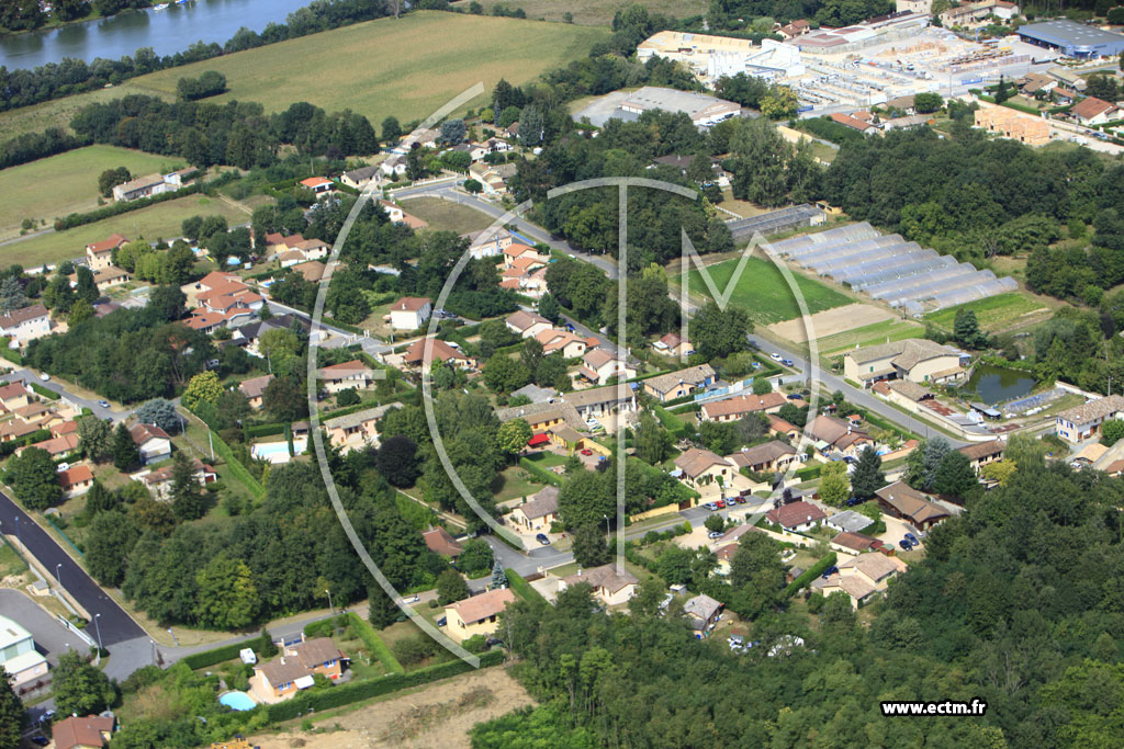 Photo arienne de Montmerle-sur-Sane (Le Peleux)