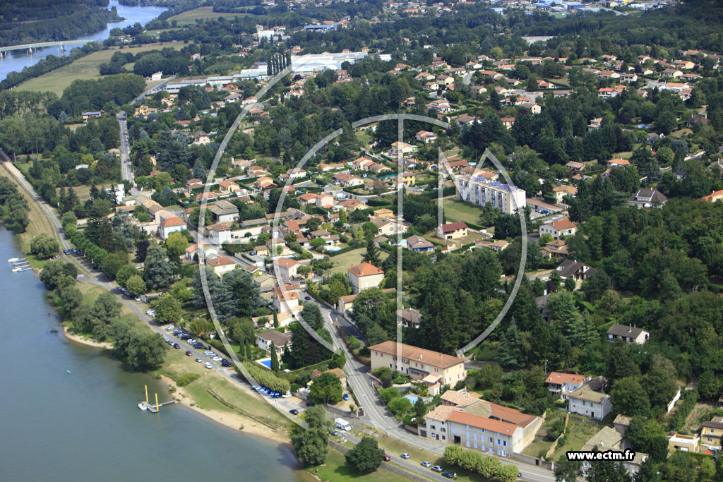 Photo arienne de Montmerle-sur-Sane (Les Cariats)