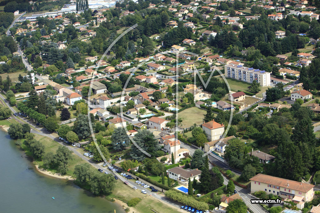 Photo arienne de Montmerle-sur-Sane (Les Cariats)