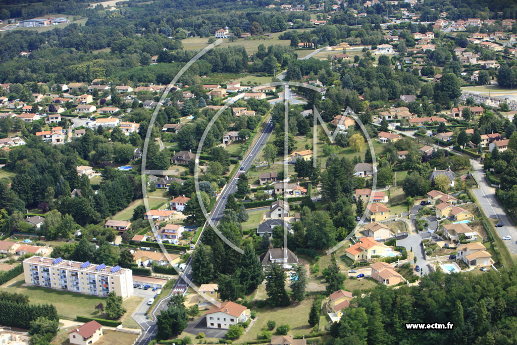 Photo arienne de Montmerle-sur-Sane (Les Cariats)