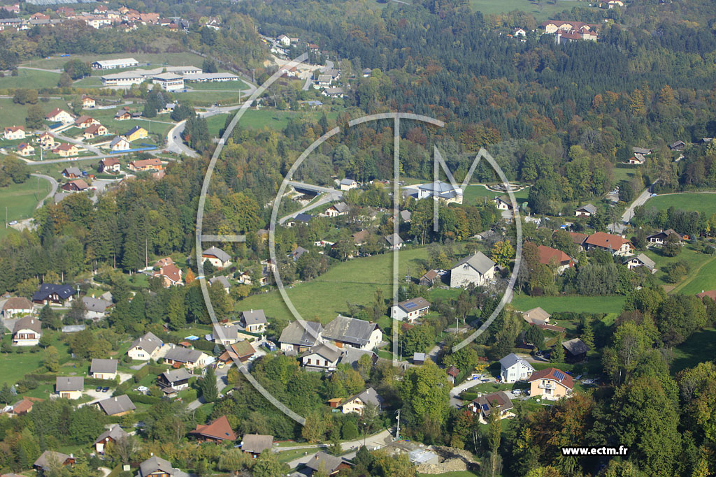 Photo arienne de Aviernoz (Le Vuaz)