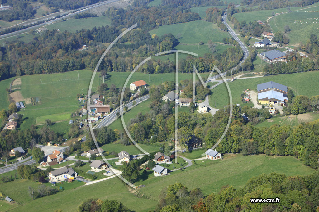 Photo arienne de Evires (Daudens)