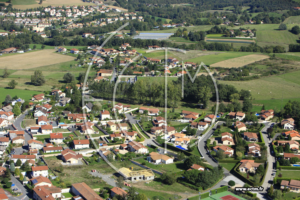 Photo arienne de Chamboeuf