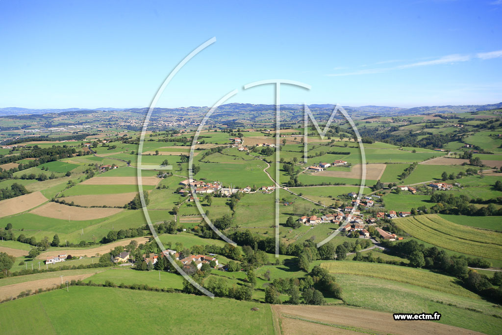 Photo arienne de Grammond (Le Chambon)
