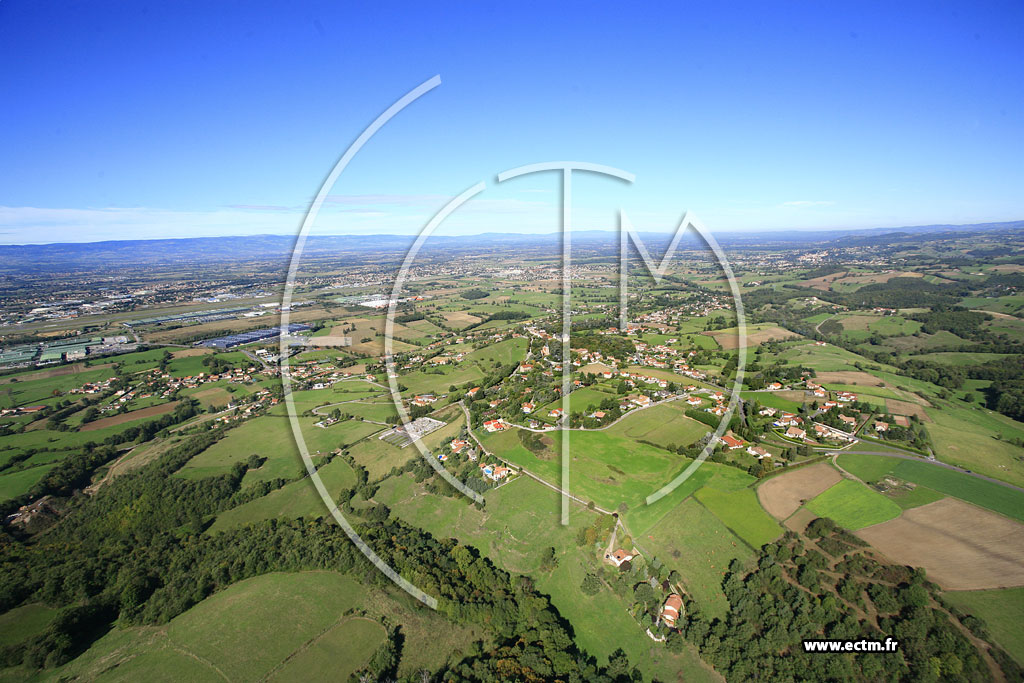 Photo arienne de Saint-Bonnet-les-Oules