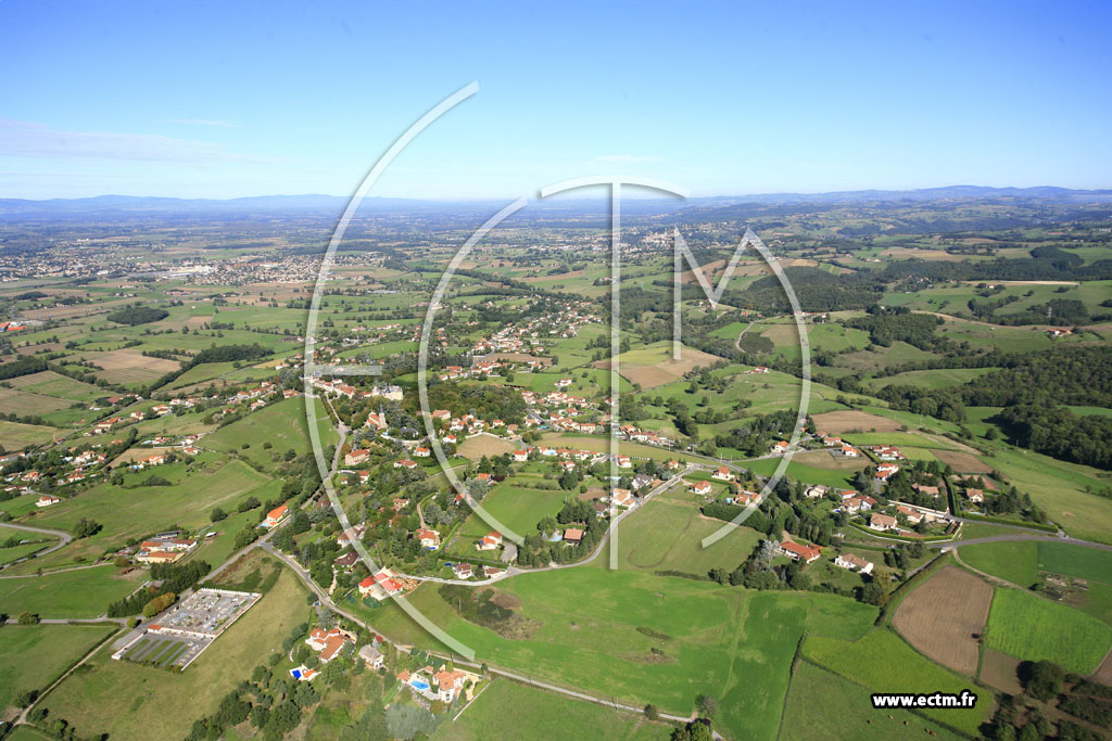 Photo arienne de Saint-Bonnet-les-Oules