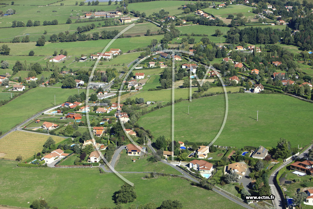 Photo arienne de Saint-Bonnet-les-Oules