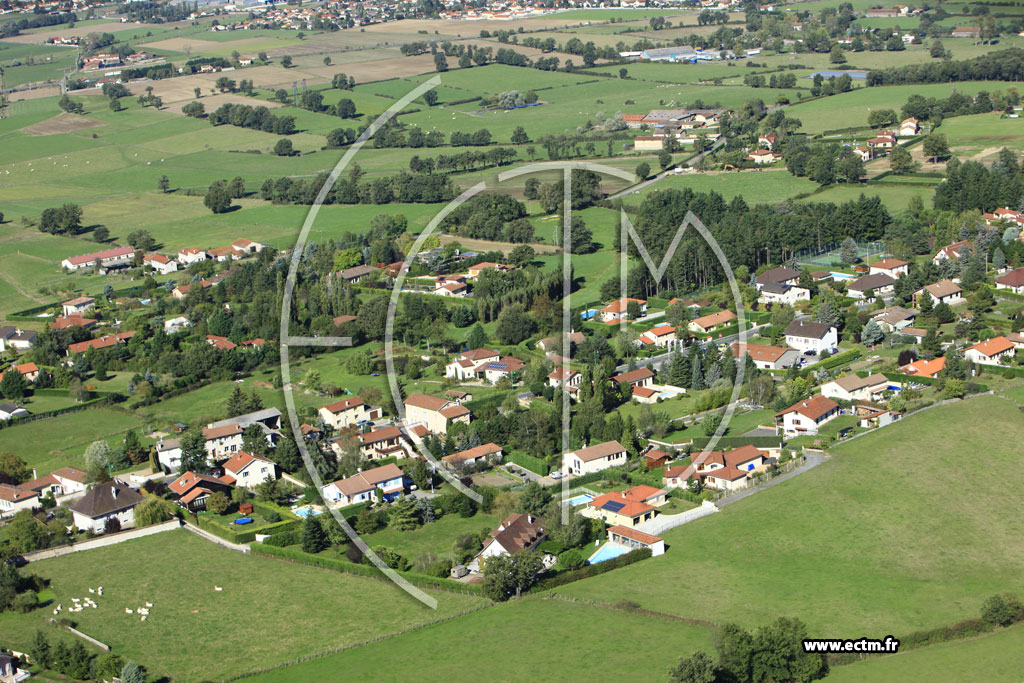 Photo arienne de Saint-Bonnet-les-Oules (Le Buissonnet)