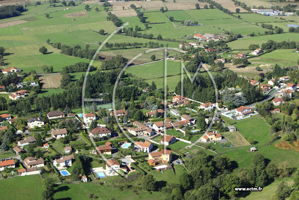 Photo arienne de Saint-Bonnet-les-Oules (Le Buissonnet)