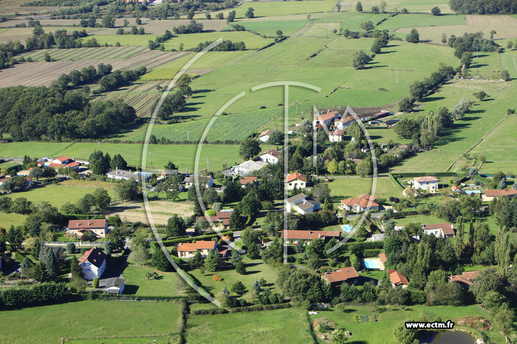 Photo arienne de Saint-Bonnet-les-Oules (Le Buissonnet)