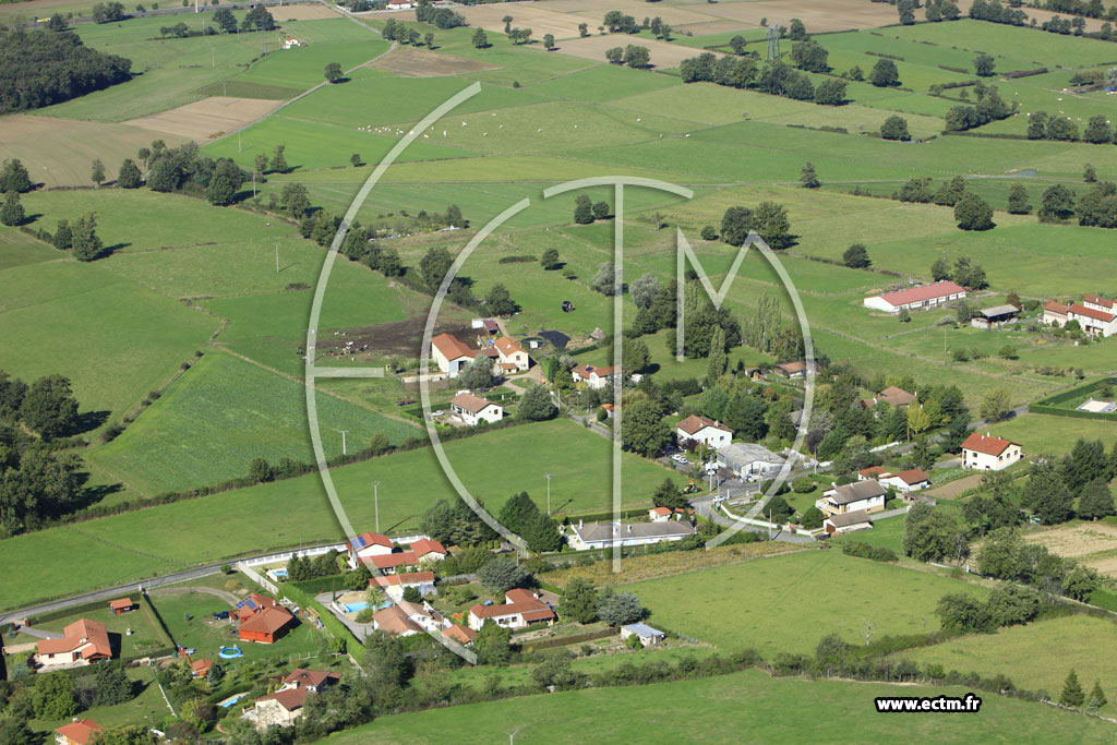 Photo arienne de Saint-Bonnet-les-Oules (Le Buissonnet)