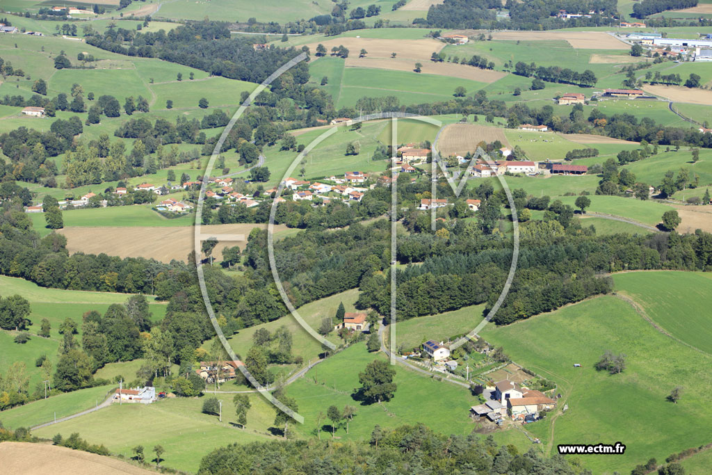 Photo arienne de Saint-Denis-sur-Coise (Ramarey)