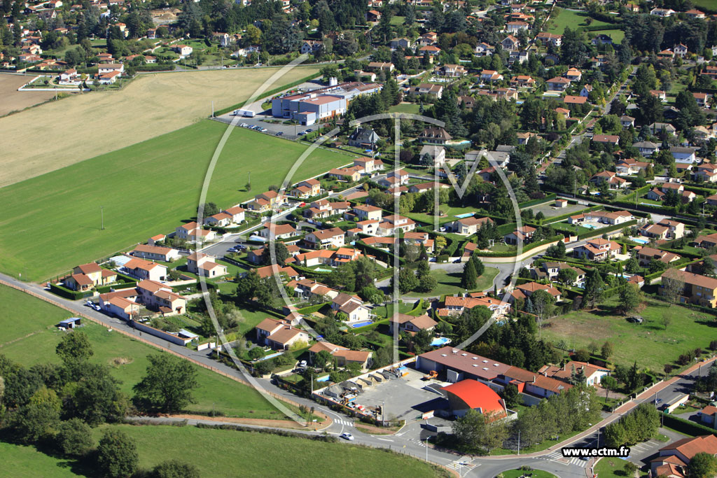 Photo arienne de Saint-Galmier (Lotissement Espace et Verdure)