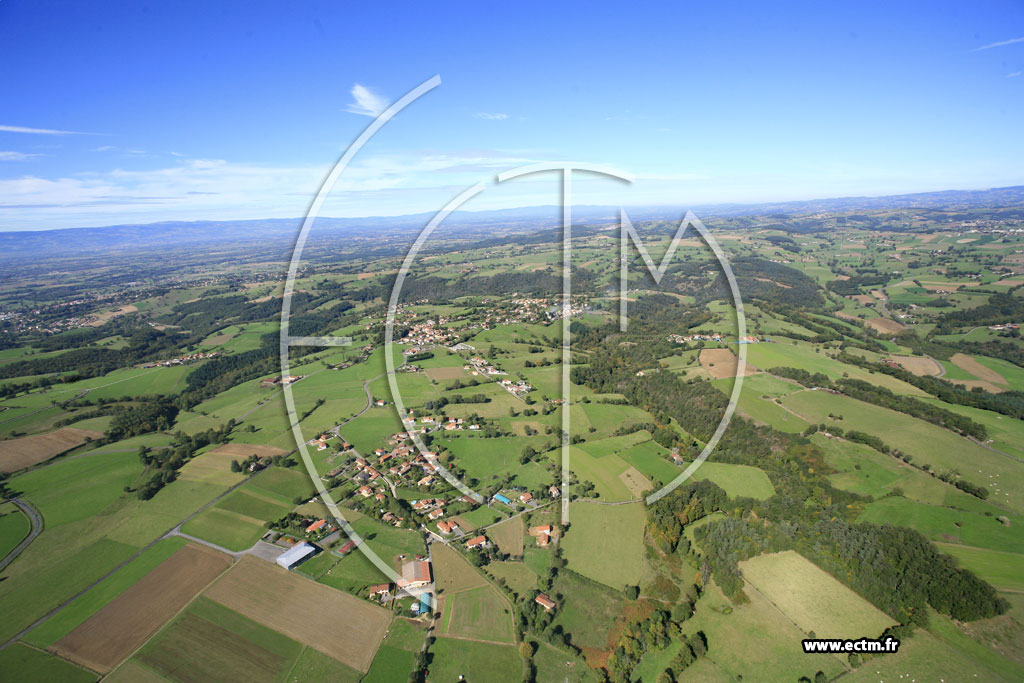 Photo arienne de Saint-Mdard-en-Forez (Chevillonnire)