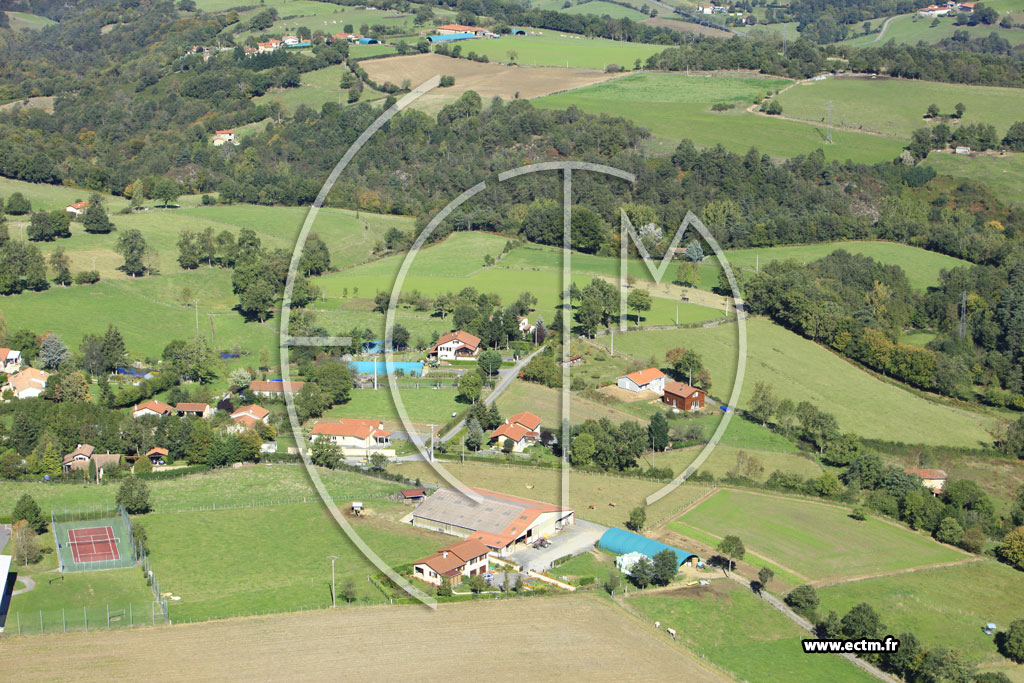 Photo arienne de Saint-Mdard-en-Forez (Chevillonnire)