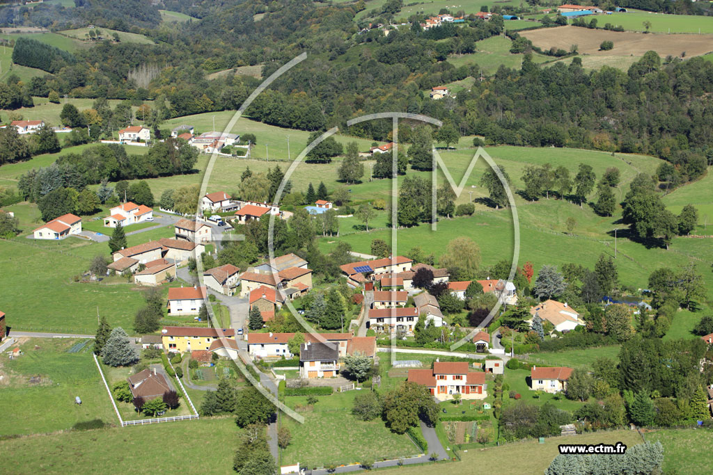 Photo arienne de Saint-Mdard-en-Forez (Chevillonnire)
