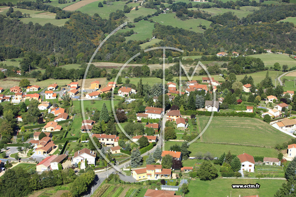 Photo arienne de Saint-Mdard-en-Forez (La Baronnire)