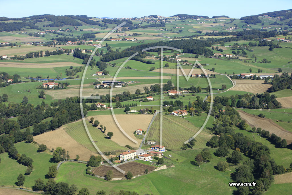 Photo arienne de Saint-Symphorien-sur-Coise