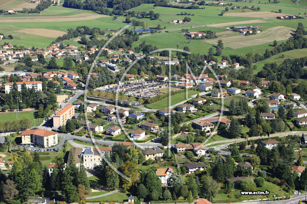 Photo arienne de Saint-Symphorien-sur-Coise