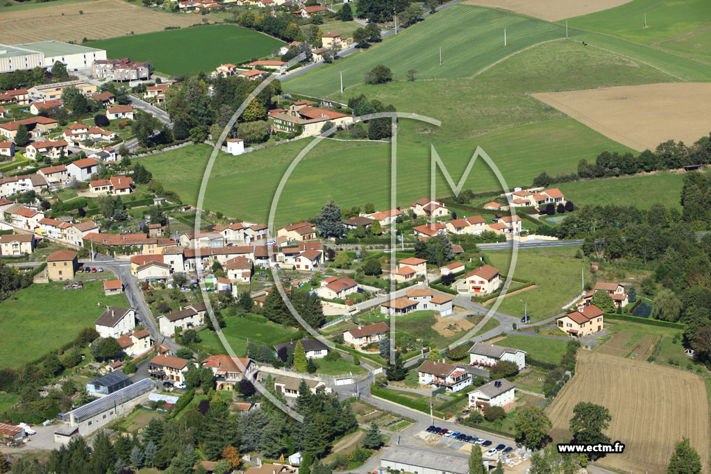 Photo arienne de Saint-Symphorien-sur-Coise