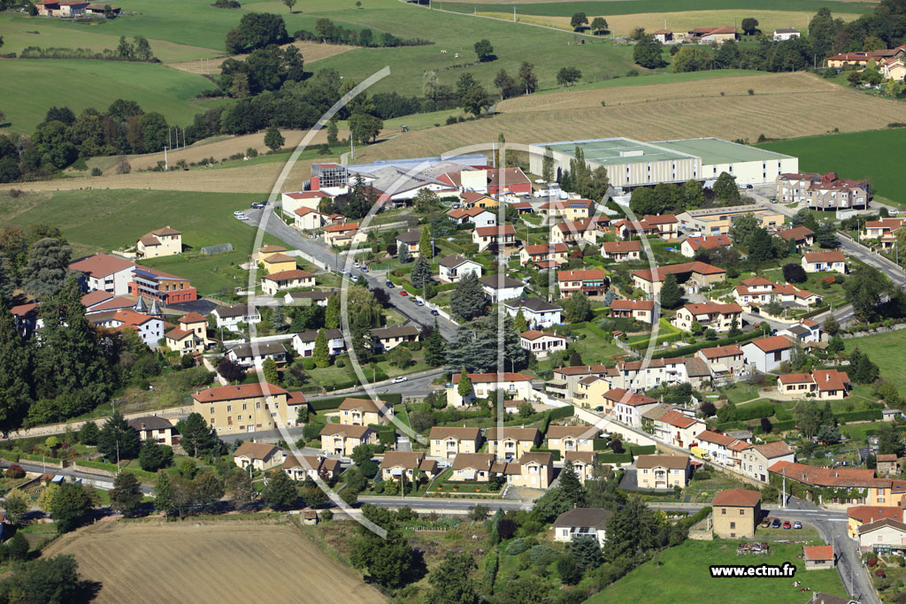 Photo arienne de Saint-Symphorien-sur-Coise