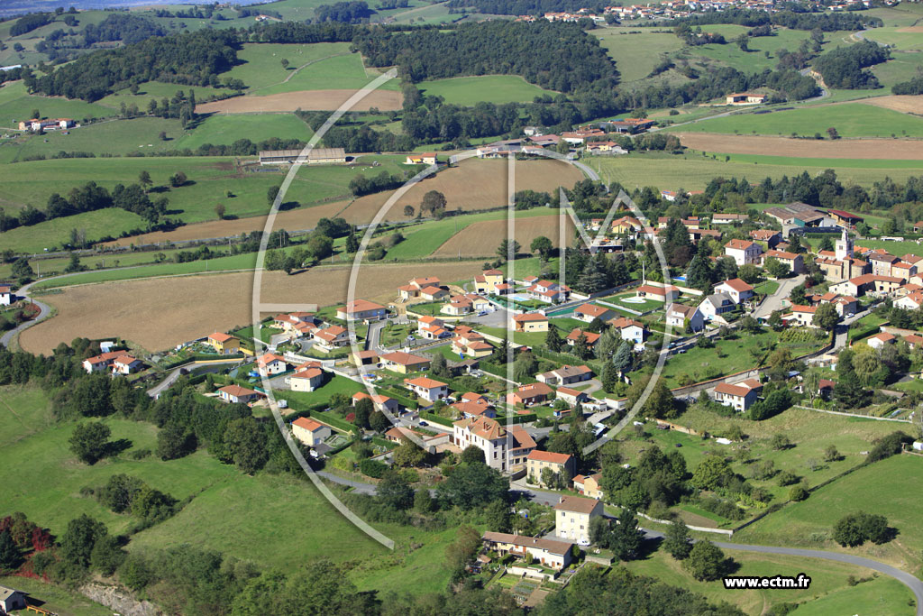 Photo arienne de Viricelles