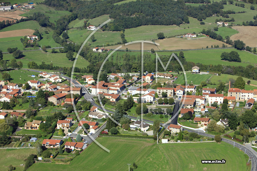 Photo arienne de Viricelles