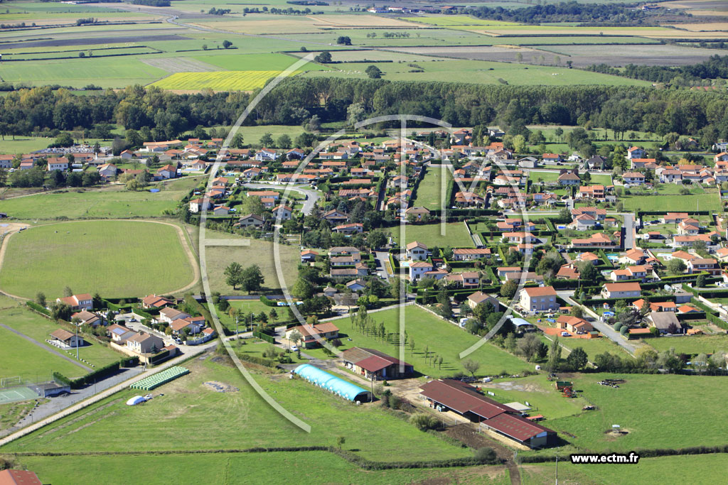 Photo arienne de L'Hpital-le-Grand