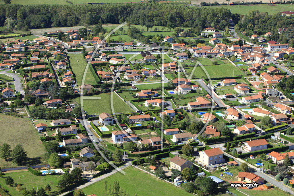 Photo arienne de L'Hpital-le-Grand