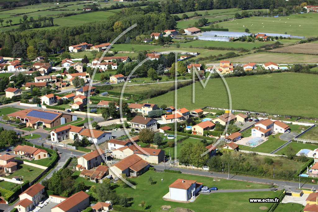 Photo arienne de L'Hpital-le-Grand