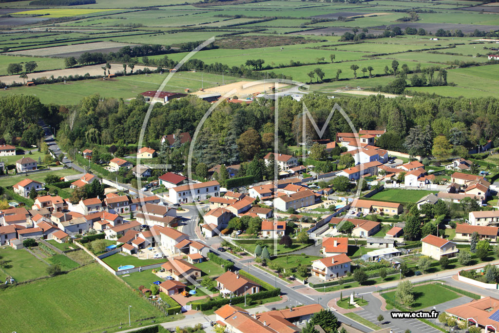 Photo arienne de L'Hpital-le-Grand